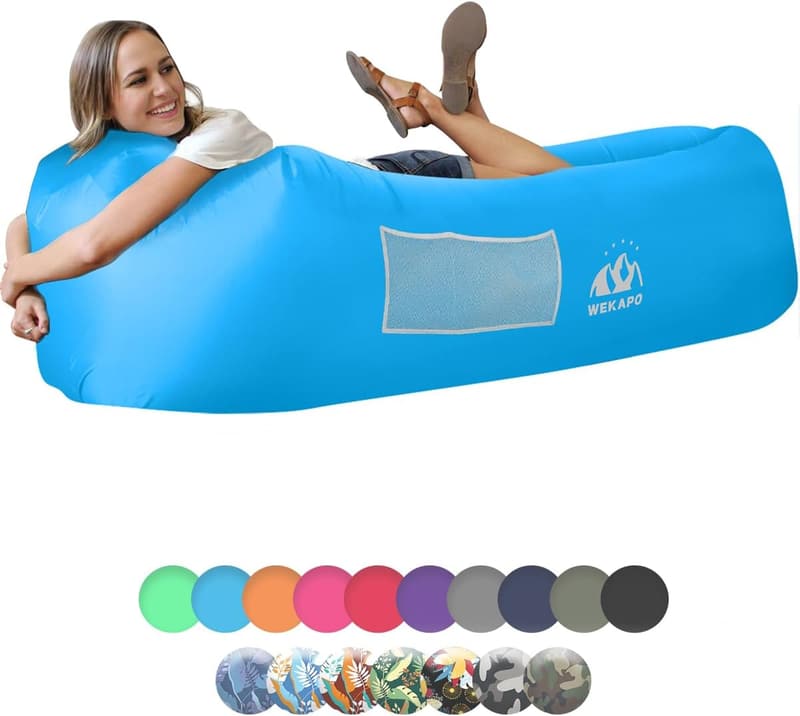 Portable Inflatable Lounger Air Sofa – Waterproof & Anti-Leak Design