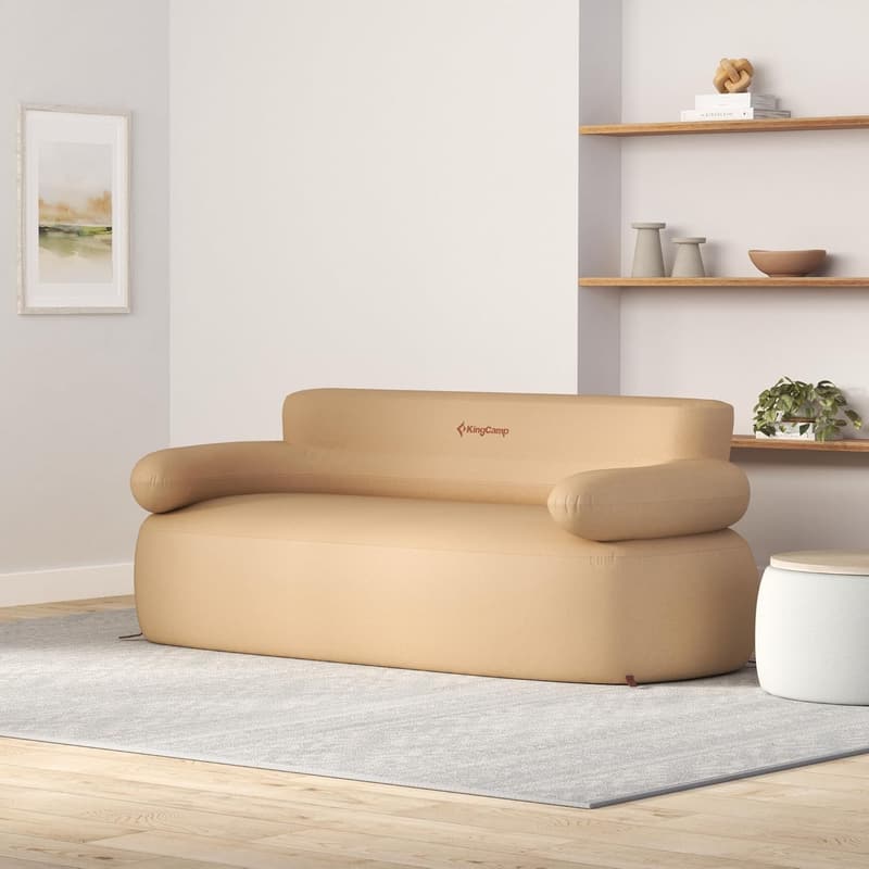 Portable Inflatable Couch for Camping - Eco-Friendly 2-Person Sofa