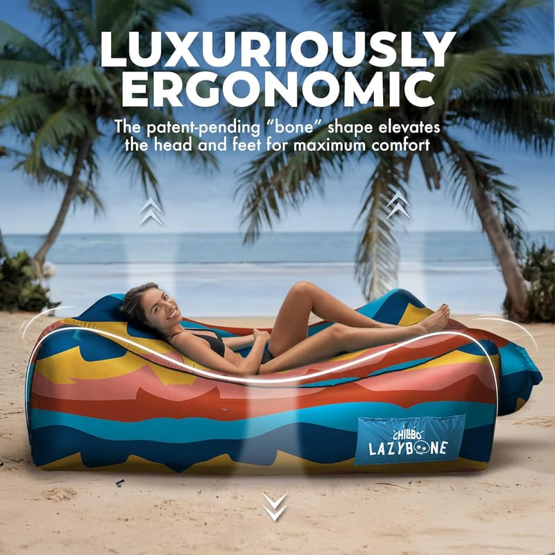 Chillbo Inflatable Couch – Easy Setup Camping Chair