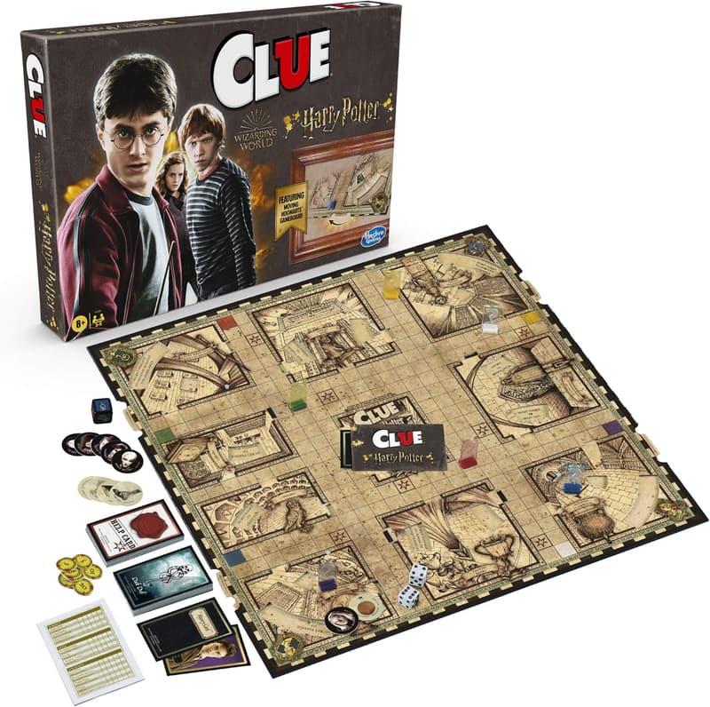 Harry Potter Clue Board Game for 3-5 Players, Ages 8+