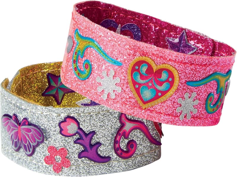 DIY Bracelet Kit with 100+ Sparkle Gems & Stickers