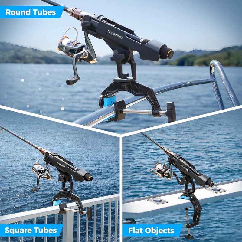 Fishing Rod Holders - Innovative Dual-V Design for Boats