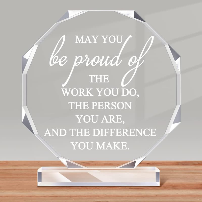 Graduation Appreciation Acrylic Sign for Employees & Nurses