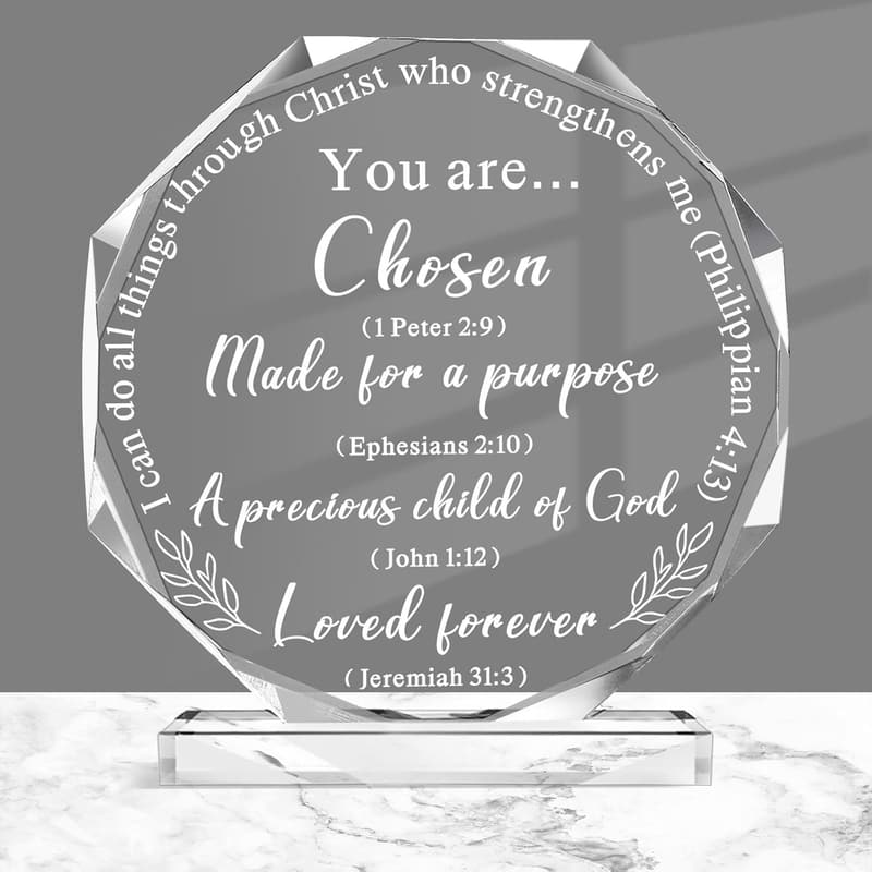Inspirational Bible Verse Signs for Home or Office Decor