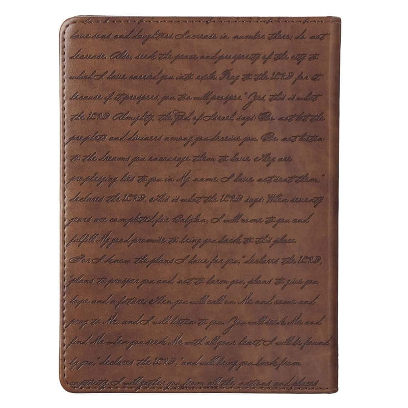 Inspirational Journal with Jeremiah 29:11 Bible Verse, 240 Pages