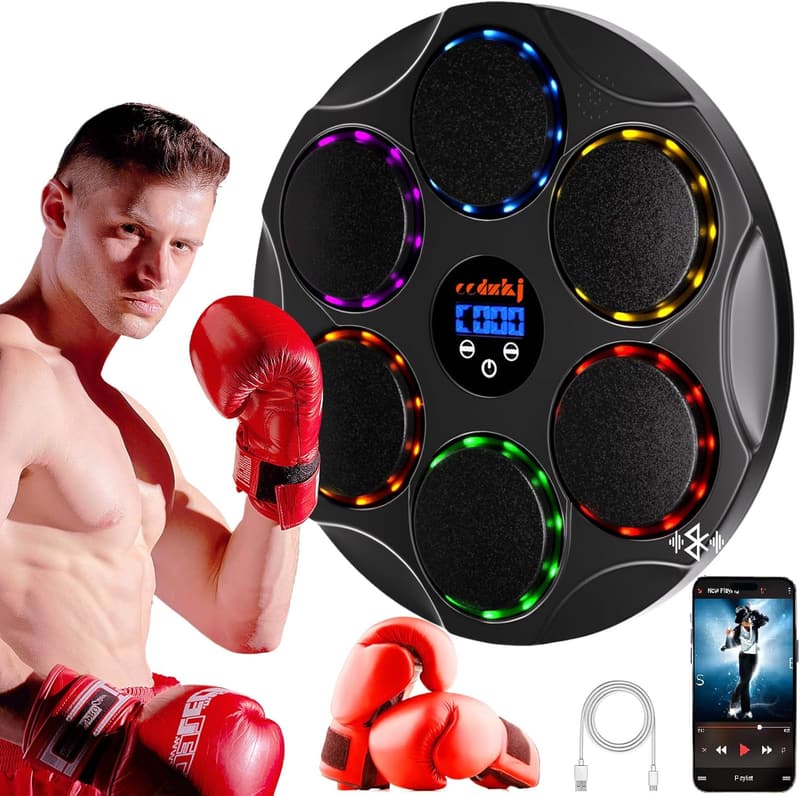 Music Boxing Training Wall Pad for Adults and Teens