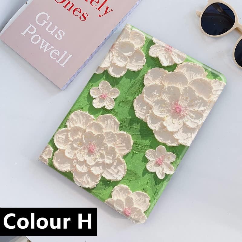 Floral Leather Folio Case for iPad 9th/8th/7th Gen 10.2