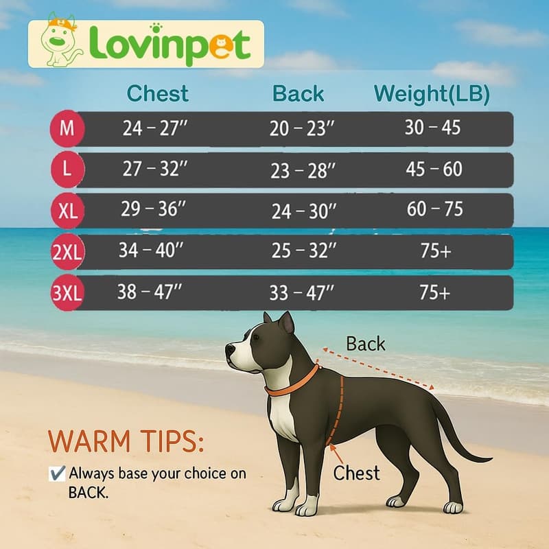 Large Dog Recovery Suit - Lightweight Anti-Licking Jurassic Knit