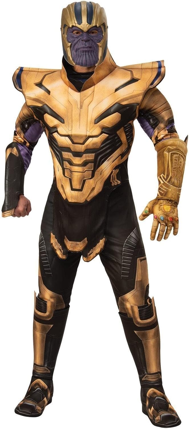 Avengers 4 Deluxe Thanos Costume with Mask for Adults