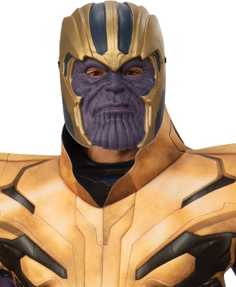 Avengers 4 Deluxe Thanos Costume with Mask for Adults
