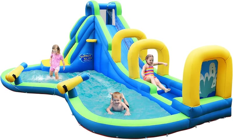 Adventure Inflatable Water Slide for Kids - Backyard Party Fun