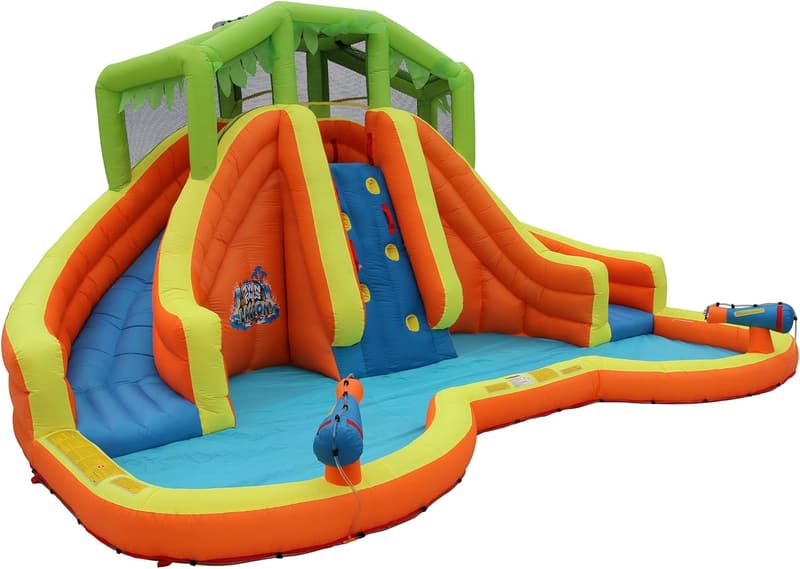 Inflatable Outdoor Water Slide Splash Toy for Backyard Fun