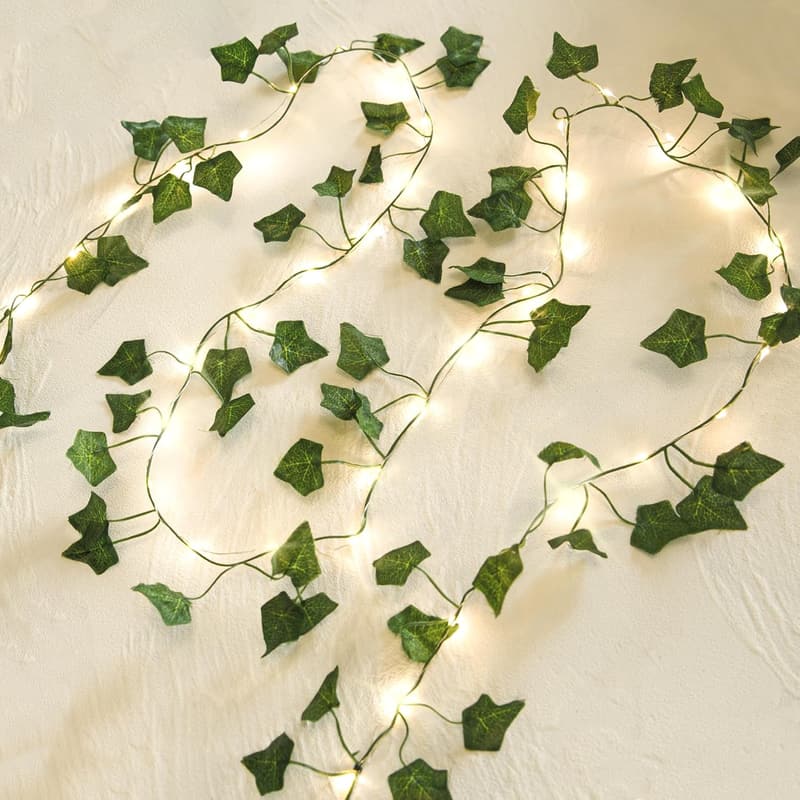 Battery Operated Ivy Vine String Lights with 40 LEDs - 2 Pack