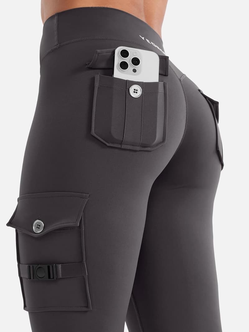 CoreFlex Women's Scrunch Butt Lifting Workout Leggings with Pockets