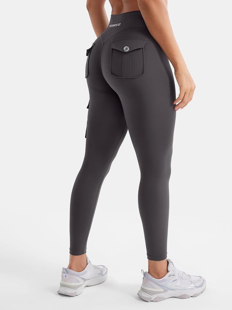 CoreFlex Women's Scrunch Butt Lifting Workout Leggings with Pockets