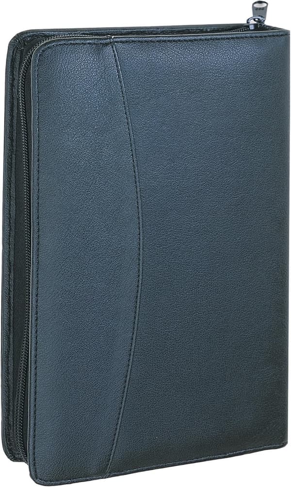Leather Concealment Planner Organizer - Discreet Design