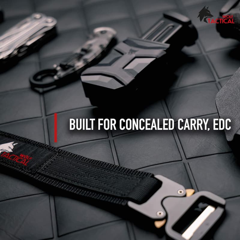 Heavy Duty Tactical 1.5” EDC Quick-Release Gun Belt