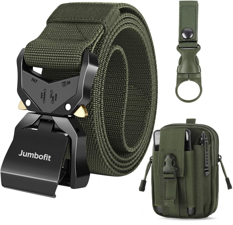 Men's & Women's Tactical Nylon Belt with Quick-Release Buckle