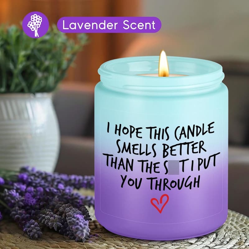 I'm Sorry, I Love You Fairy Gift Candle for Her and Him