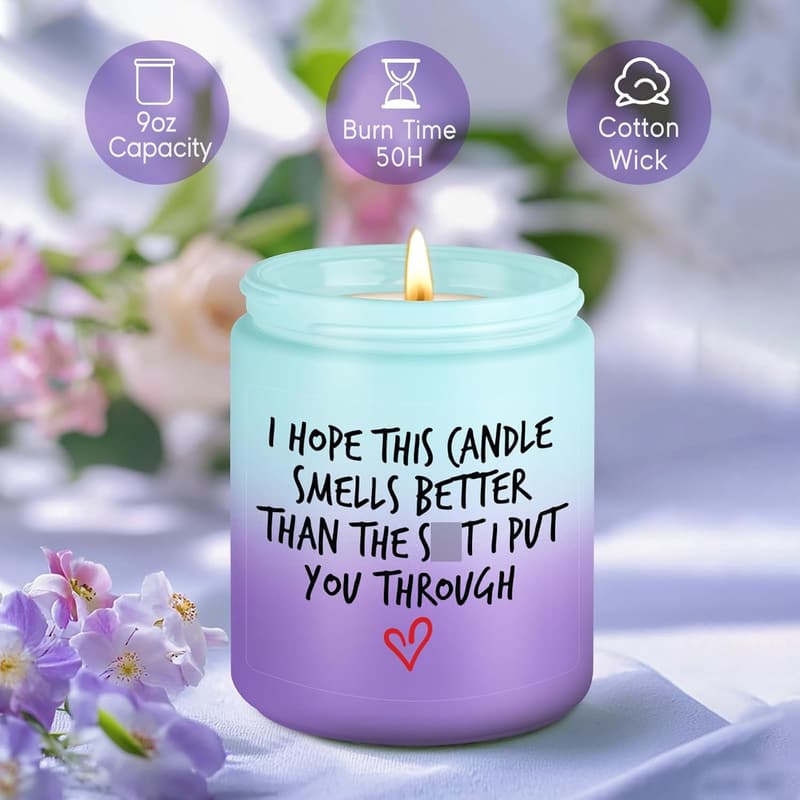 I'm Sorry, I Love You Fairy Gift Candle for Her and Him