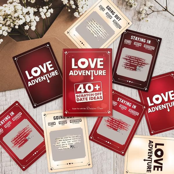 Valentine's Day Scratch-Off Date Ideas for Couples