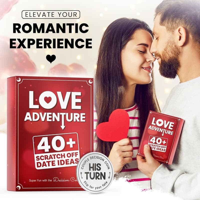 Valentine's Day Scratch-Off Date Ideas for Couples
