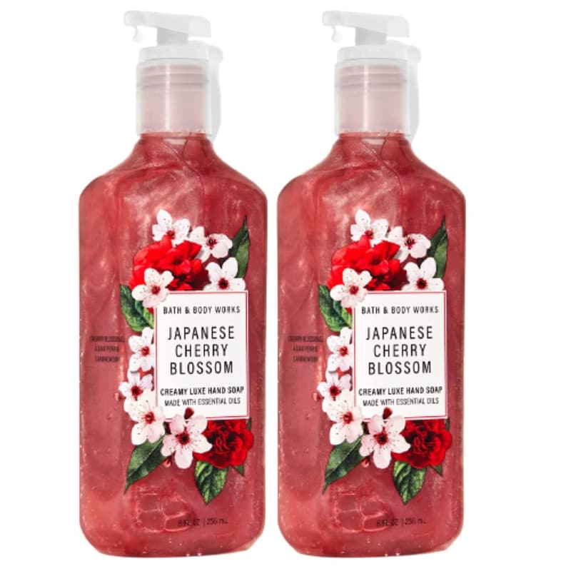 Japanese Cherry Blossom Hand Soap - 8 Oz (2 Pack)