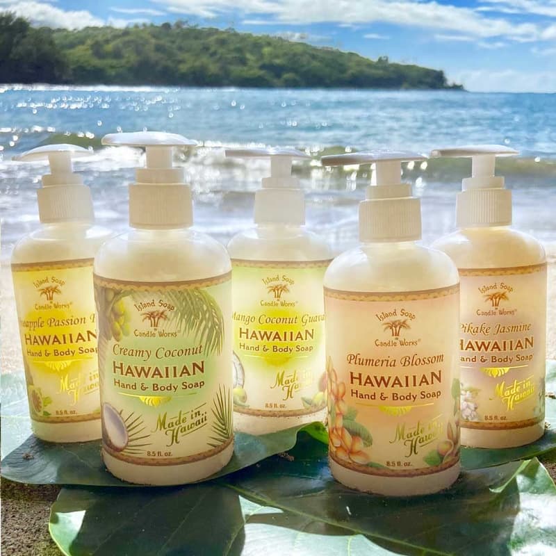 Vegan Plumeria Liquid Hand Soap - Luxury Skincare Gift