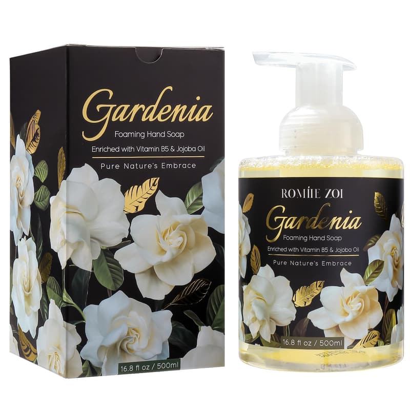Gardenia Foaming Hand Soap Gift Set - Biodegradable, 500ml