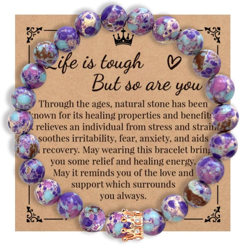 Funny Beaded Stretch Bracelets for Women Friends