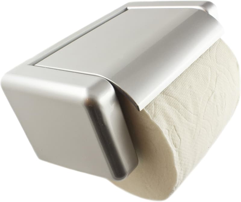 One-Handed Easy-Snap Toilet Paper Holder