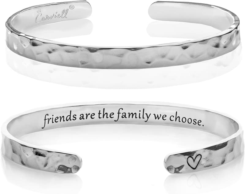 Personalized Friendship Bracelet for Women – Engraved Gift