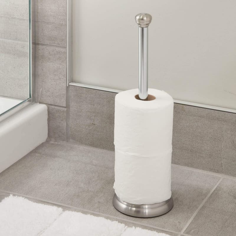 York Collection Brushed Stainless Steel Toilet Paper Holder