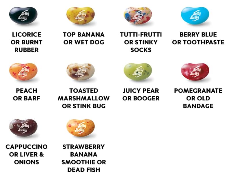 BeanBoozled 7th Edition Jelly Beans Party Favors, 1.6 oz Pack of 4