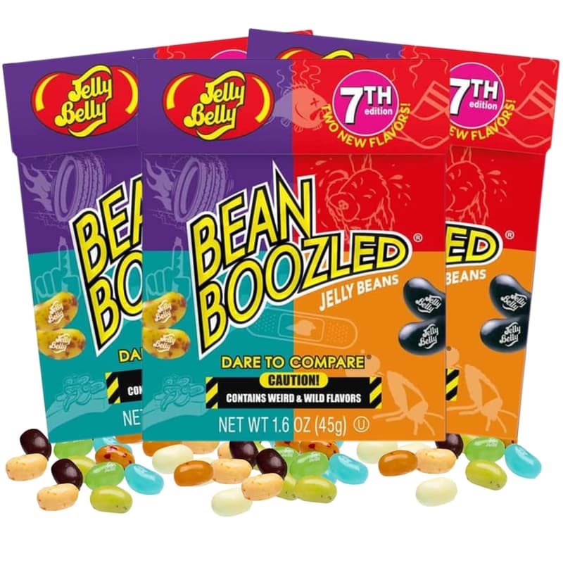 BeanBoozled 7th Edition Jelly Bean Game - Assorted Flavors, 3 Pack