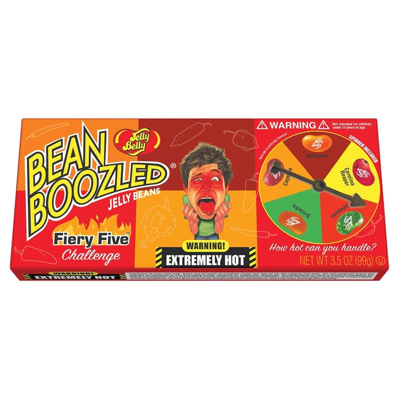 Fiery Five Jelly Belly Jelly Beans Box