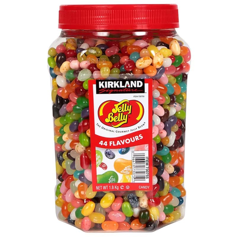 Jelly Belly Bean Bulk Jar - 1.8kg, 45 Flavours