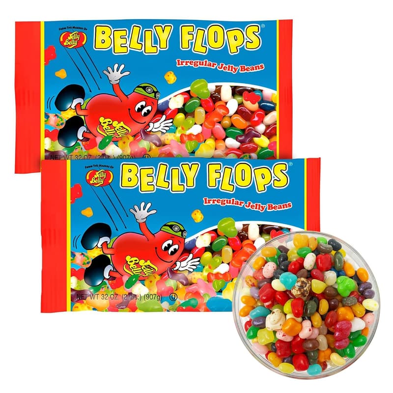 Jelly Belly Belly Flops® Jelly Beans - 2 lb. 2-Pack