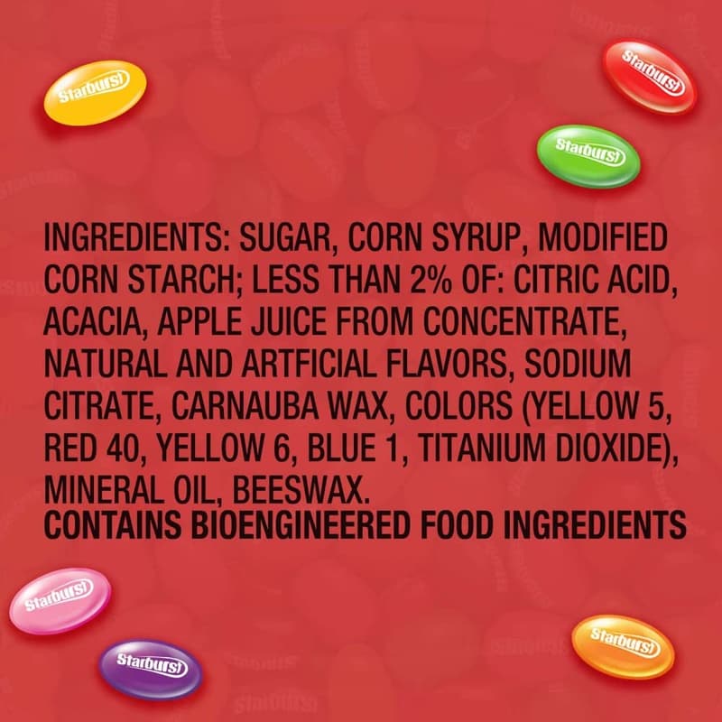 Starrburst Chewy Jelly Beans, 14 oz Bag (Pack of 3)