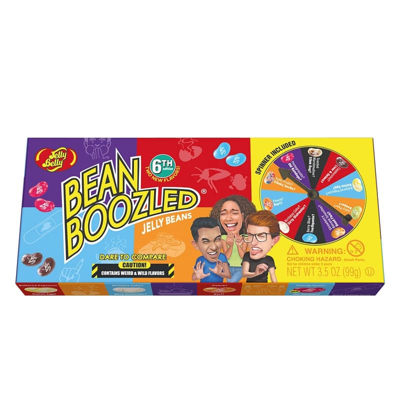BeanBoozled Spinner Gift Box - 6th Edition, 3.5 oz of Fun Candy