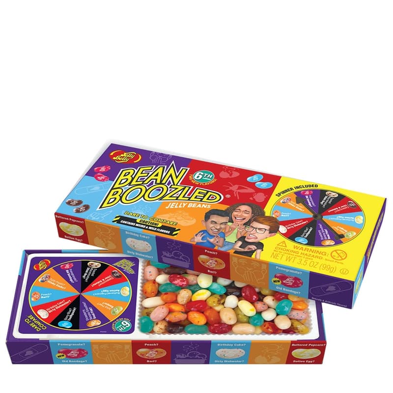 BeanBoozled Spinner Gift Box - 6th Edition, 3.5 oz of Fun Candy