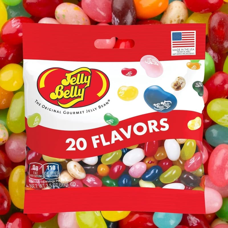 Jelly Belly 20 Flavor Mix - 3.5 Oz. Gourmet Jelly Beans