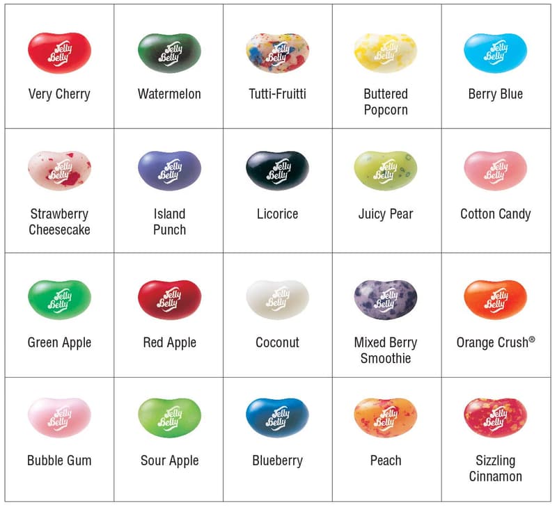 Jelly Belly 20-Flavor Gift Box - Genuine Treats for All