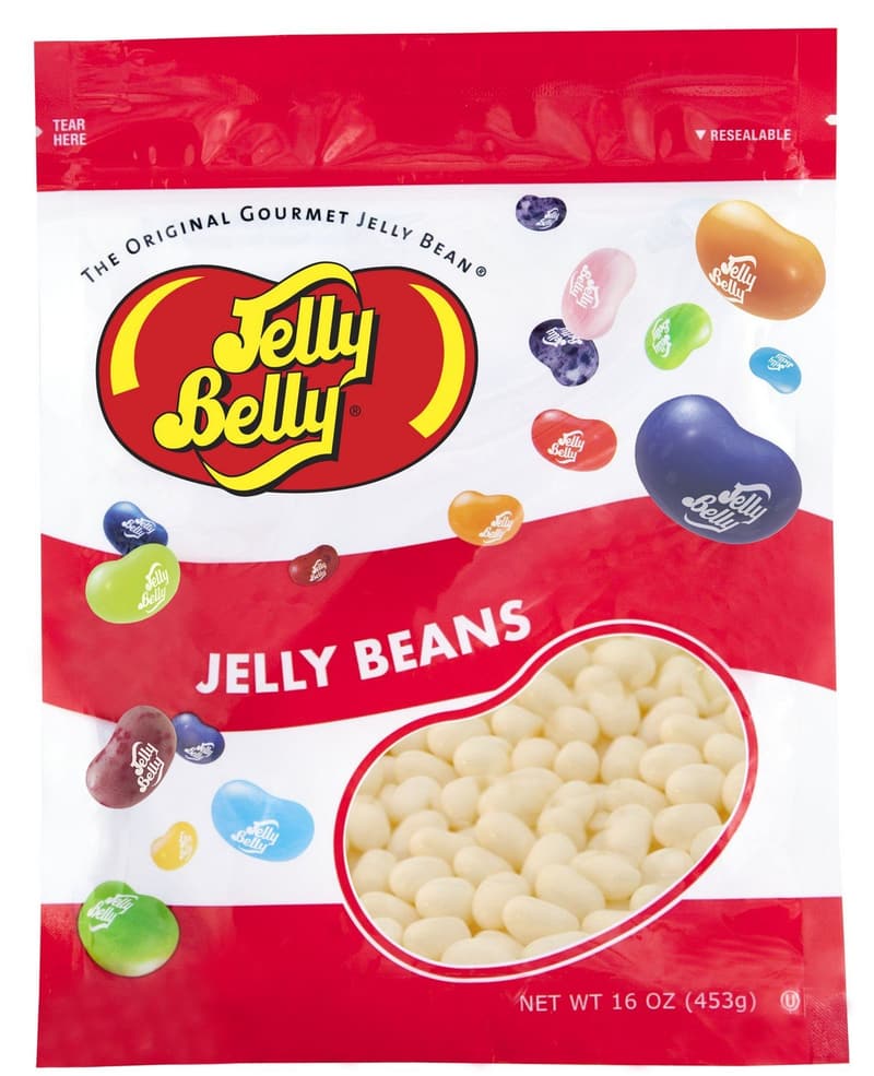 Coconut Jelly Belly Beans - 1 lb Resealable Bag