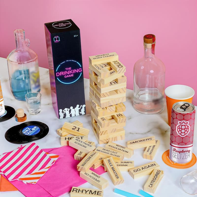 Adult Drinking Game – 54 Blocks Party Fun