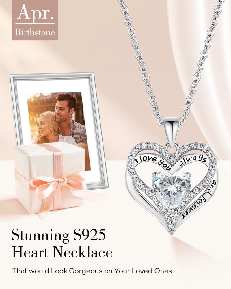 Rose Gold S925 Sterling Silver Necklace for Women