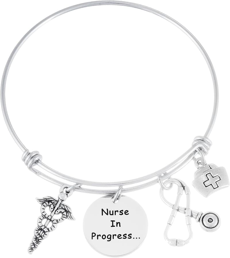 Nursing Student Progress Bracelet - Future Nurse Gift