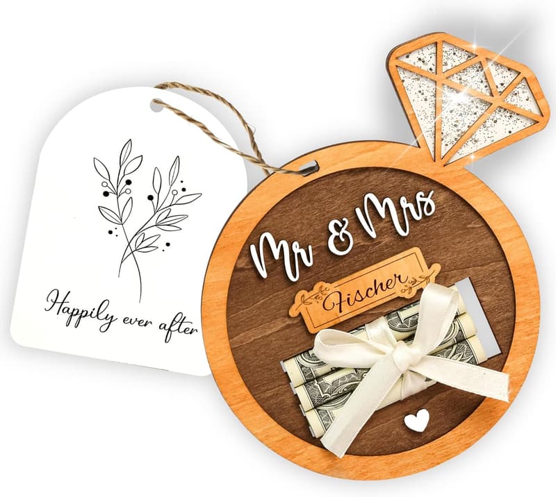 Congratulations Wedding Card for Newlyweds - Money Holder