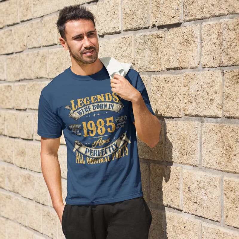 1985 Vintage Men's Birthday Shirt - 40th Birthday Gift