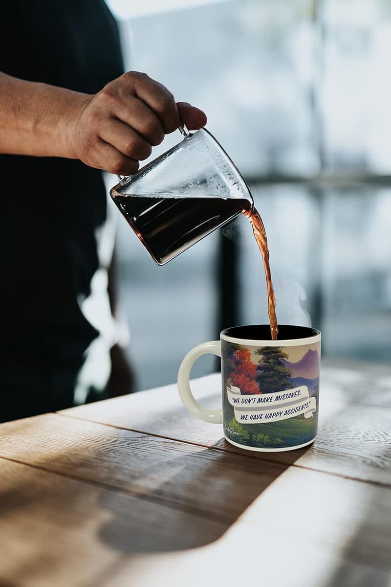 Bob Ross Heat Changing Mug - Fun Gift Box with Scene Reveal